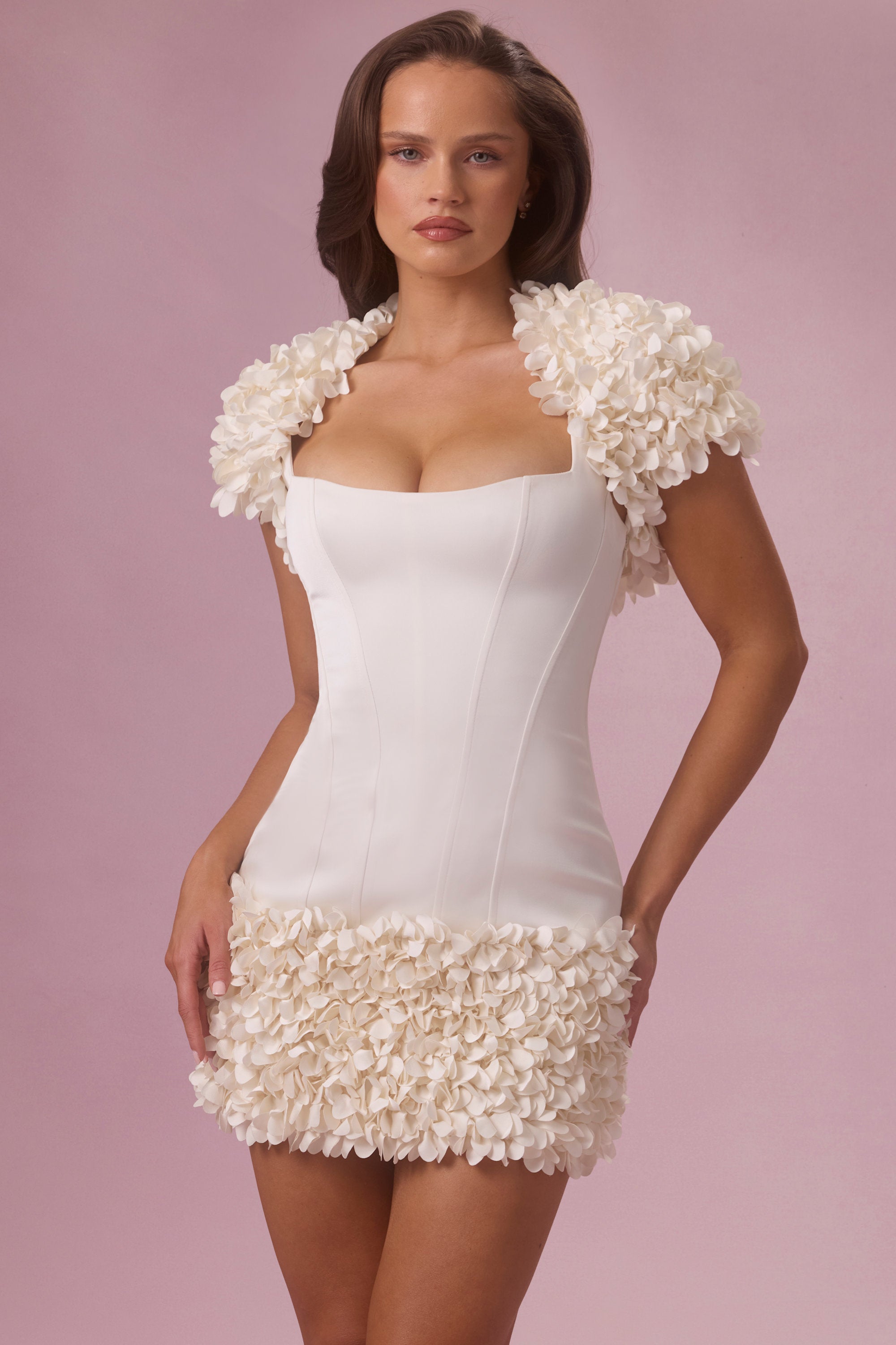 Cropped Bolero  in Ivory